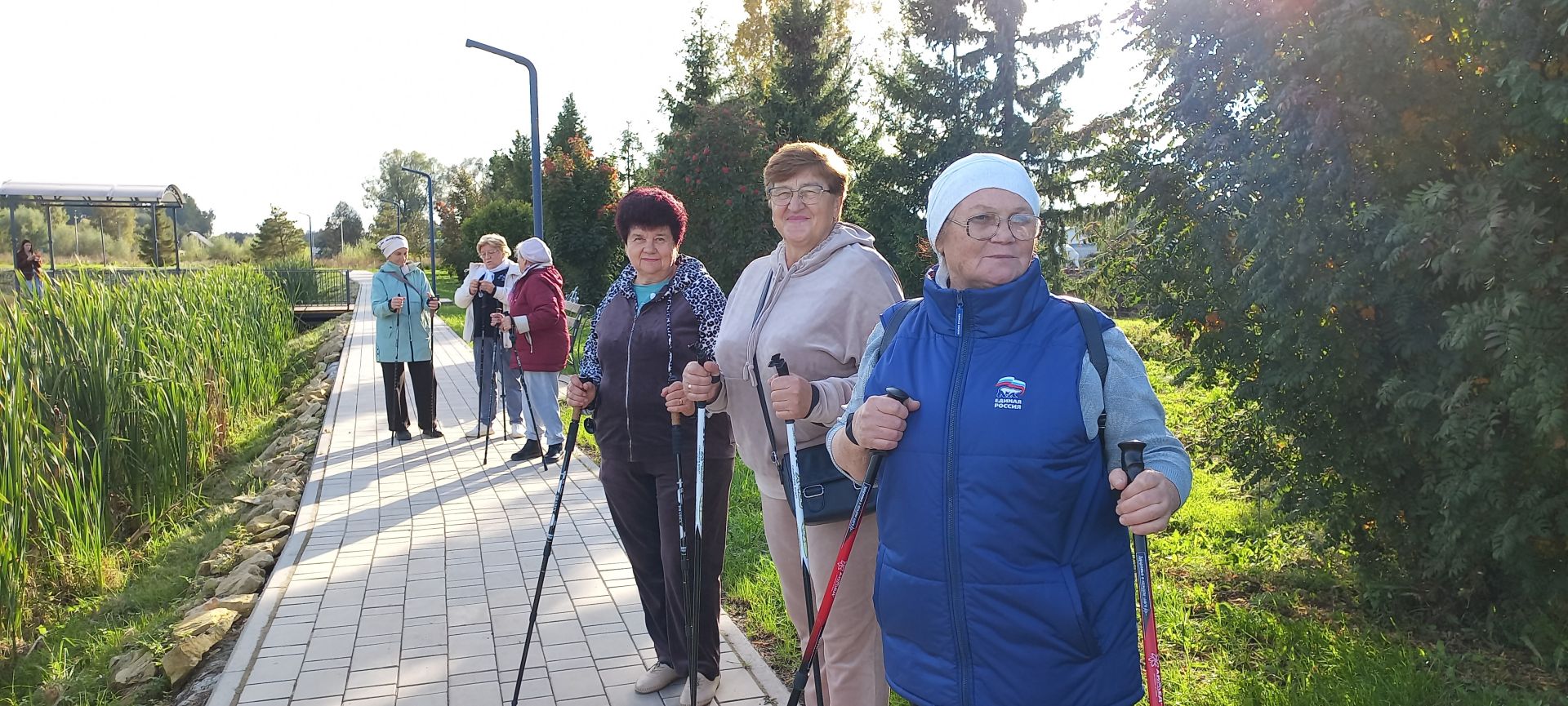 В обновленном парке Больших Кайбиц прошел фестиваль труда и доблести