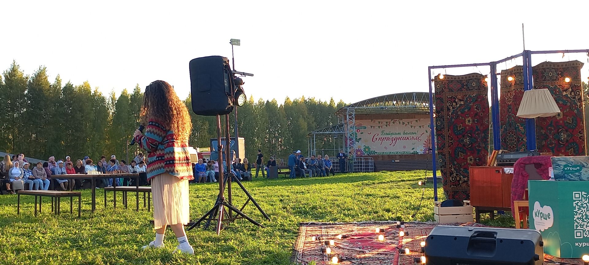 Татарский фатирник «Курше» прошёл в Больших Кайбицах