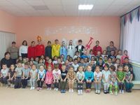 Воспитанники детского сада в Кайбицах увидели поучительную сказку «Ут хәйләсе», которую представили юные артисты из «Движения Первых»