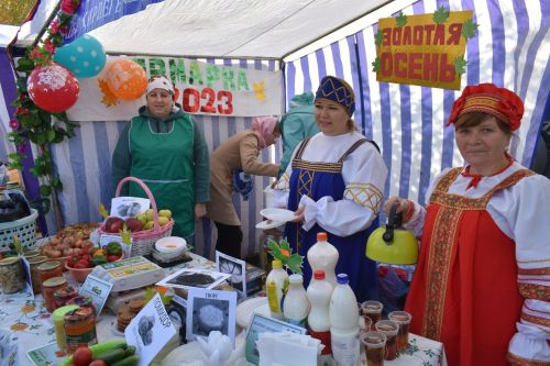 В Больших Кайбицах прошла сельскохозяйственная ярмарка, посвященная Международному дню пожилых людей