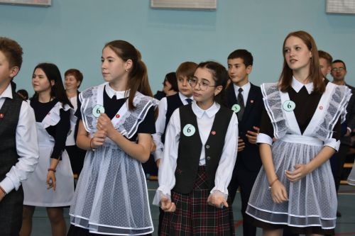 Для кайбицких школьников состоялась церемония посвящения в ряды «Движения первых»