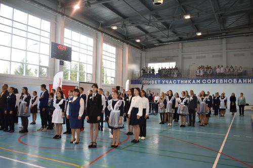 Для кайбицких школьников состоялась церемония посвящения в ряды «Движения первых»