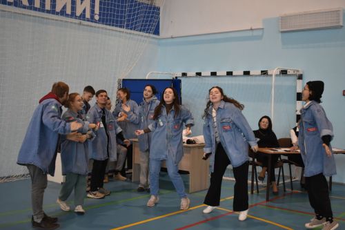 Для кайбицких школьников состоялась церемония посвящения в ряды «Движения первых»