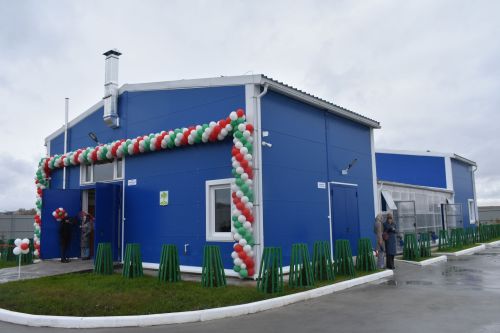 А Кайбицах в строй введено биологическое очистное сооружение