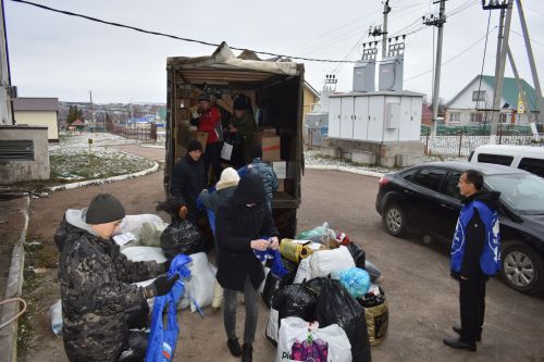 Лисичанск һәм Рубежное шәһәрләренә Кайбычтан гуманитар ярдәм озатылды