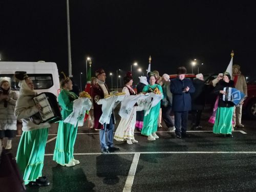 В Кайбицком районе встретили участников автопробега «От Кремля до Кремля»