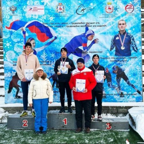Итог соревнований в Нижнем Новгороде: у кайбицких конькобежцев два золота, три серебра и три бронзы!