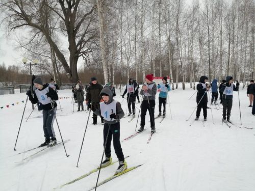 В Больших Кайбицах прошло первенство по лыжным гонкам