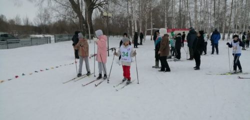 В Больших Кайбицах прошло первенство по лыжным гонкам