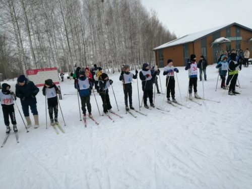 В Больших Кайбицах прошло первенство по лыжным гонкам