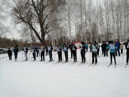 В Больших Кайбицах прошло первенство по лыжным гонкам