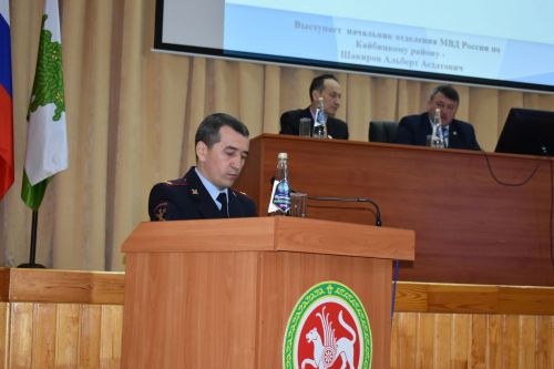 В Кайбицах состоялось очередное заседание Совета района