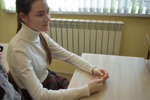 Кошман мәктәбендә махсус хәрби операциядән кыска вакытлы ялга кайткан солдат белән очрашу узды