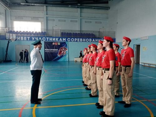 В Кайбицах состоялся муниципальный смотр- конкурс строя и песни