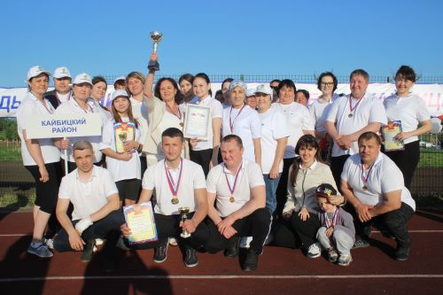 В Кайбицком районе состоялась спартакиада медработников