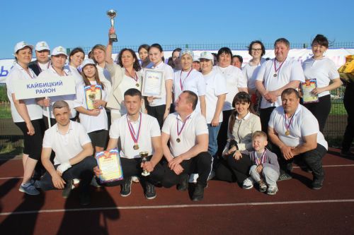 В Кайбицком районе состоялась спартакиада медработников
