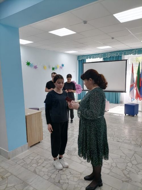 Кайбицкие школьники получили значки ГТО