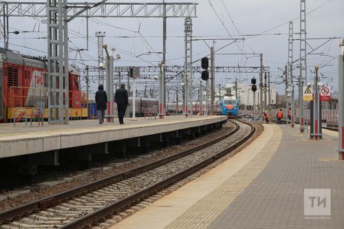 В Казани поезд насмерть сбил мужчину