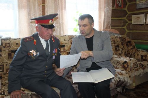 Коллектив кайбицкой полиции  поддерживает тесную связь с ветеранами правоохранительной службы