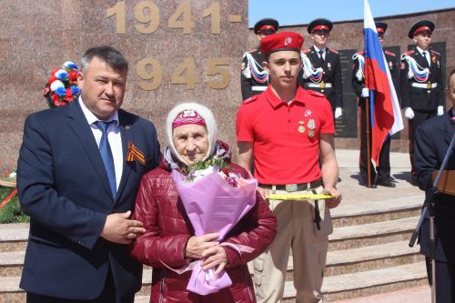 В Кайбицах встретили 78 годовщину Победы