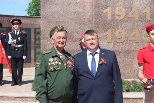 В Кайбицах встретили 78 годовщину Победы