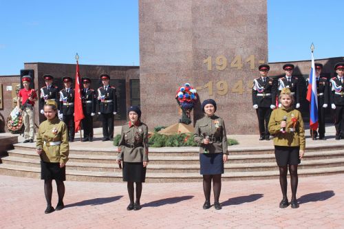 В Кайбицах встретили 78 годовщину Победы