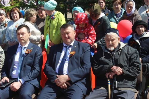 В Кайбицах встретили 78 годовщину Победы