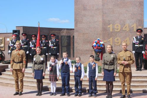 В Кайбицах встретили 78 годовщину Победы