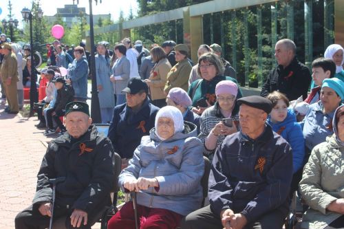 В Кайбицах встретили 78 годовщину Победы