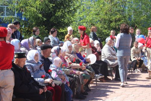 В Кайбицах встретили 78 годовщину Победы