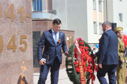 В Кайбицах встретили 78 годовщину Победы