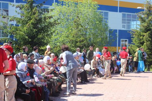 В Кайбицах встретили 78 годовщину Победы