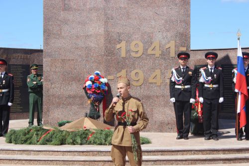 В Кайбицах встретили 78 годовщину Победы