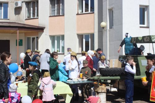 В Кайбицах встретили 78 годовщину Победы