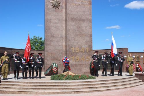 В Кайбицах встретили 78 годовщину Победы