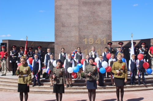 В Кайбицах встретили 78 годовщину Победы