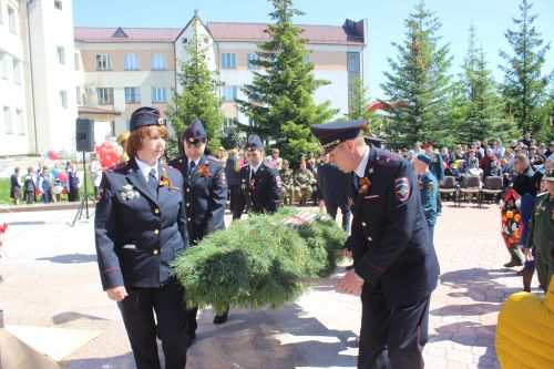 В Кайбицах встретили 78 годовщину Победы