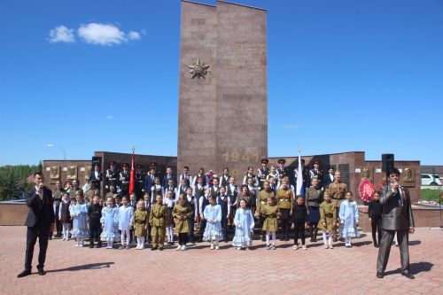 В Кайбицах встретили 78 годовщину Победы