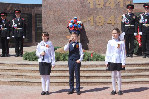В Кайбицах встретили 78 годовщину Победы