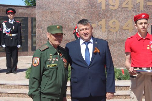 В Кайбицах встретили 78 годовщину Победы