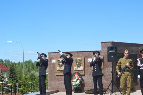 В Кайбицах встретили 78 годовщину Победы