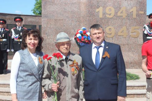 В Кайбицах встретили 78 годовщину Победы