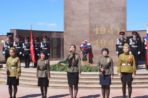 В Кайбицах встретили 78 годовщину Победы