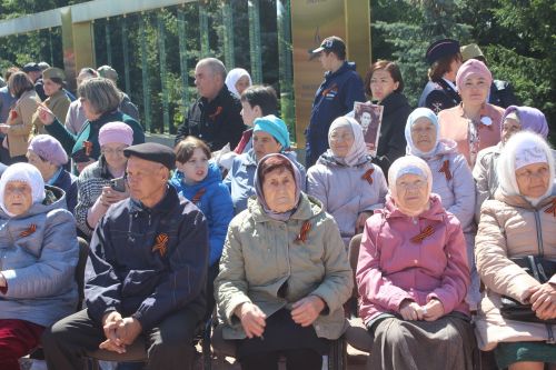 В Кайбицах встретили 78 годовщину Победы