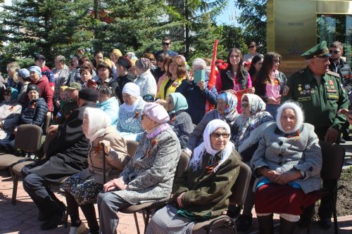 В Кайбицах встретили 78 годовщину Победы