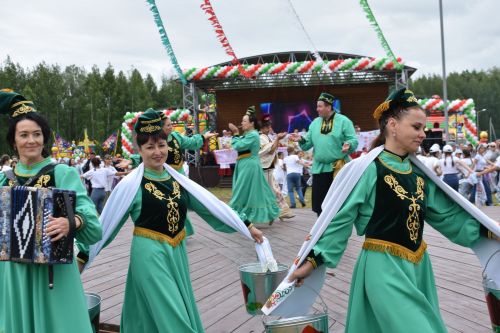 Сабантуй в Кайбицах стал олицетворением национального гостеприимства