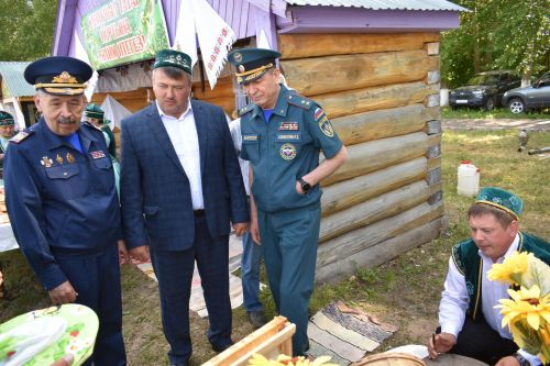 Чутеевская добровольная команда пожарной охраны - лучшая в республике