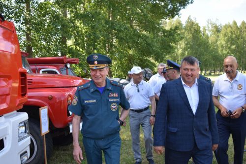 Чутеевская добровольная команда пожарной охраны - лучшая в республике