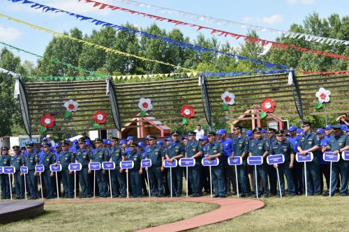 Чутеевская добровольная команда пожарной охраны - лучшая в республике