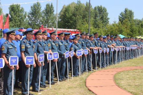 Чутеевская добровольная команда пожарной охраны - лучшая в республике